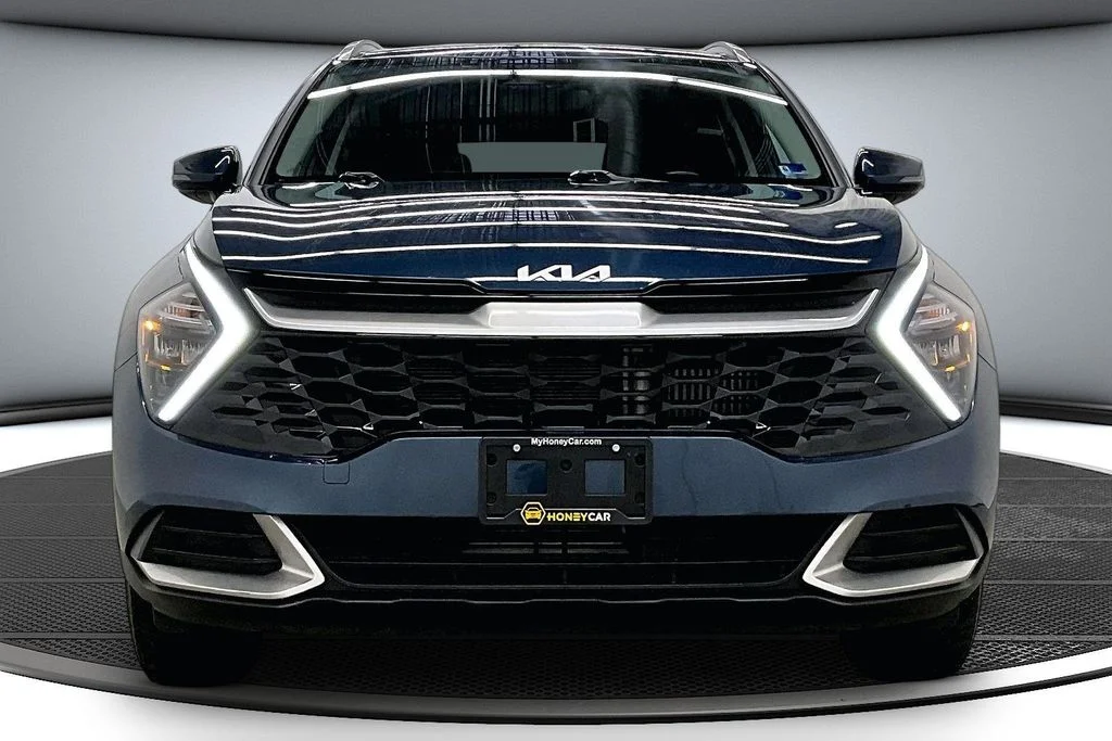 Used 2023 Blue Kia EX image 2