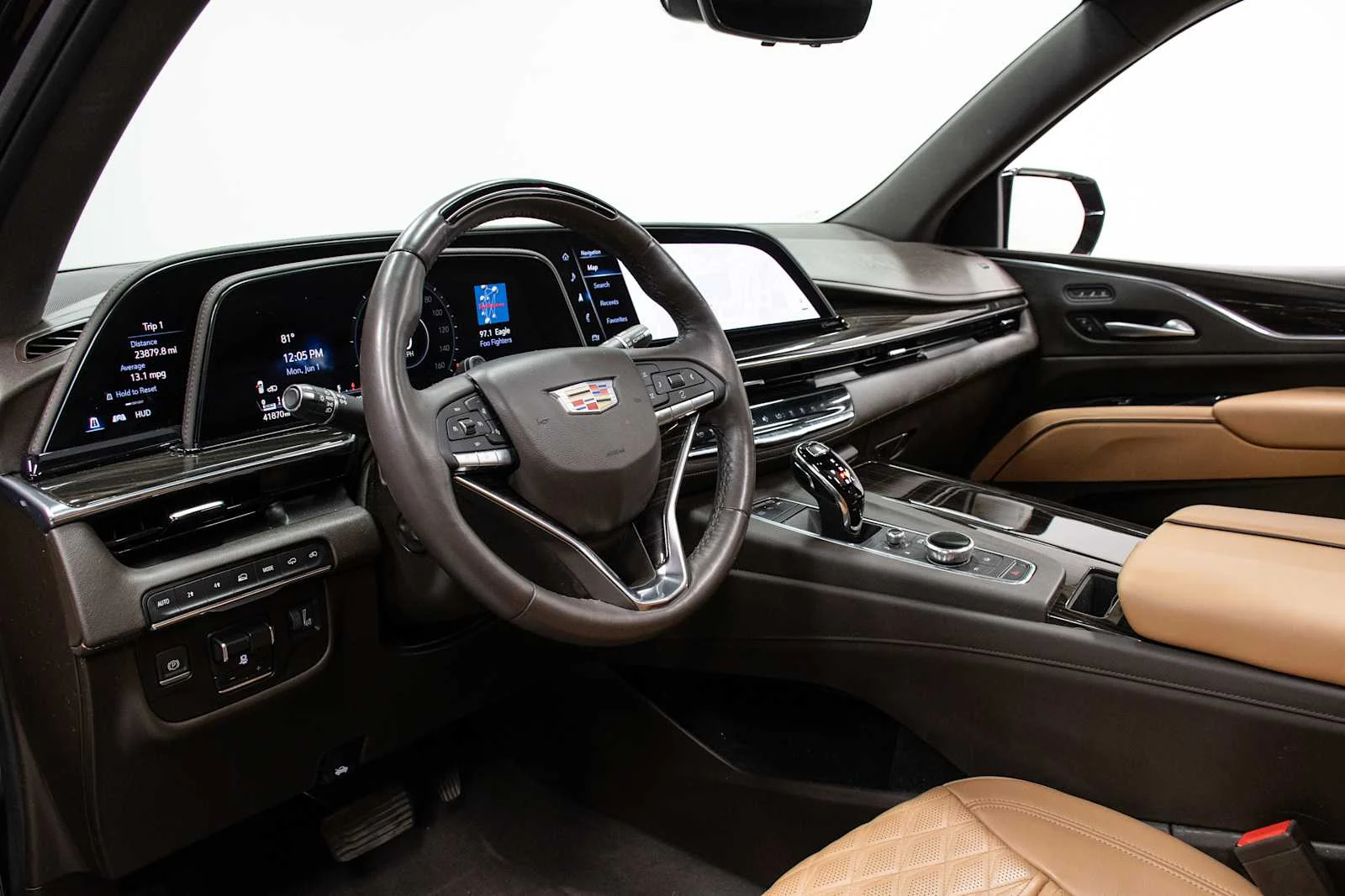 Used 2023 Dark Moon Blue Metallic Cadillac 4WD Sport image 16