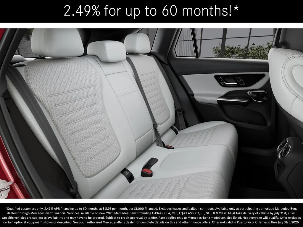 New 2026 MANUFAKTUR Patagonia Red Metallic Mercedes-Benz GLC 300 image 5