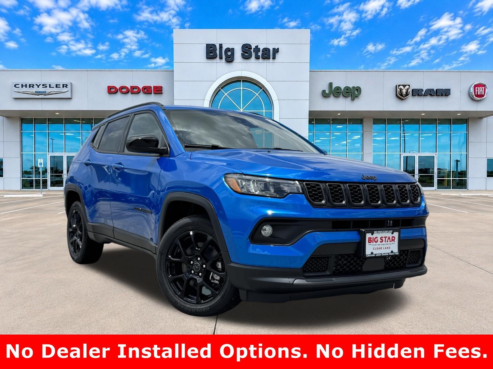New 2026 Hydro Blue Pearl-Coat Exterior Paint Jeep Latitude Altitude image 1