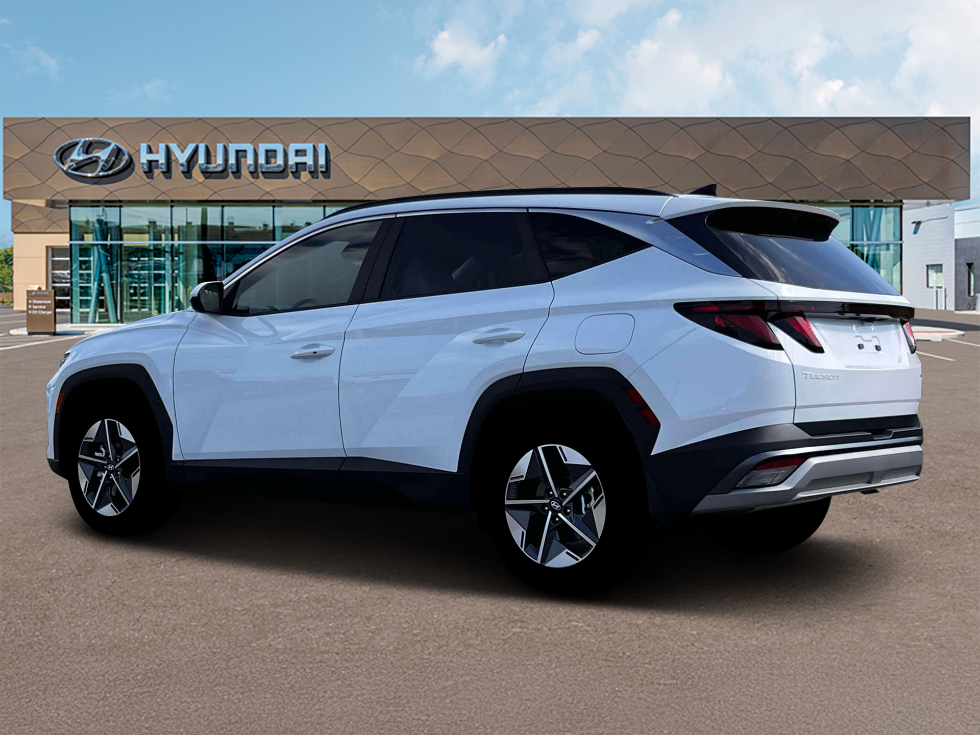 New 2026 White Hyundai SEL AWD image 4