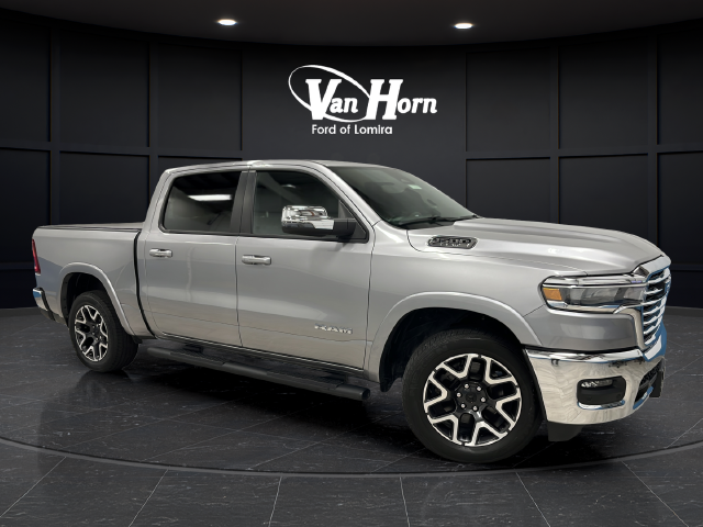 Used 2025 Billet Silver Metallic Clearcoat Ram Laramie image 1