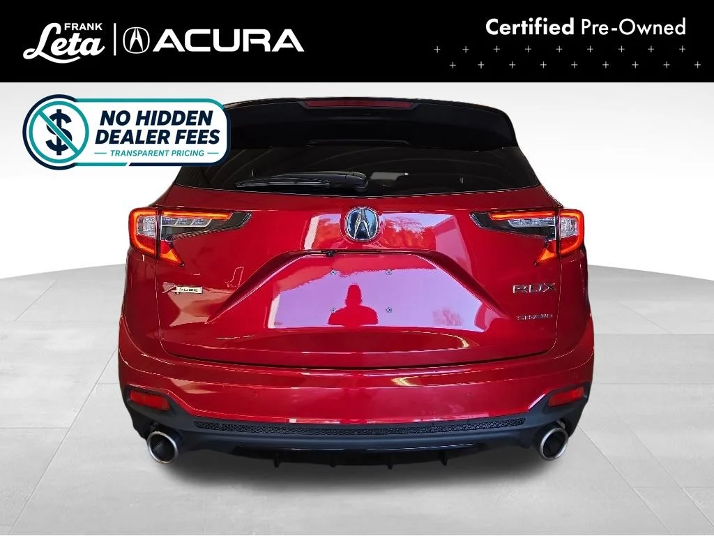 Used 2024 Red Acura A-Spec Advance Package image 4