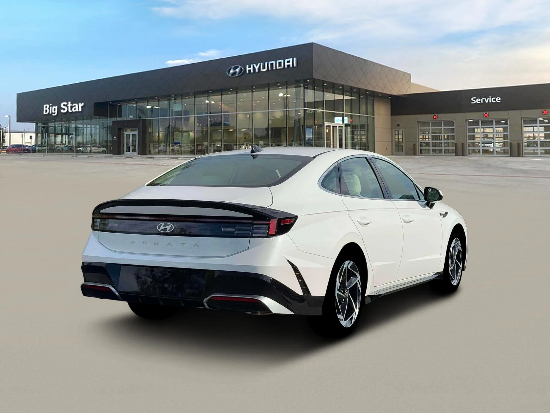 New 2026 Serenity White Hyundai SEL Sport image 8