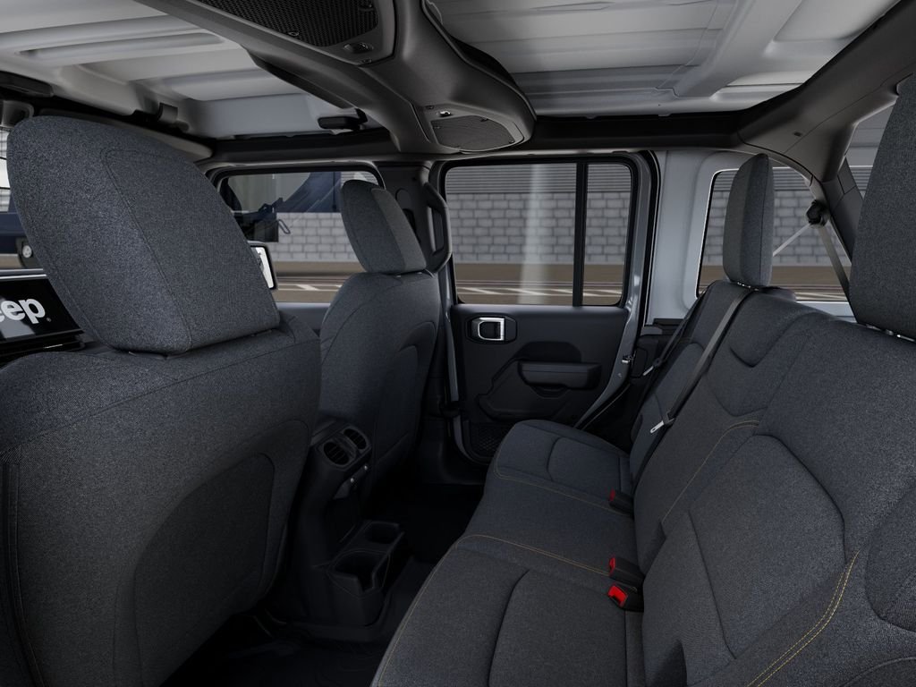 New 2026 Bright White Clear-Coat Exterior Paint Jeep Sport S image 23