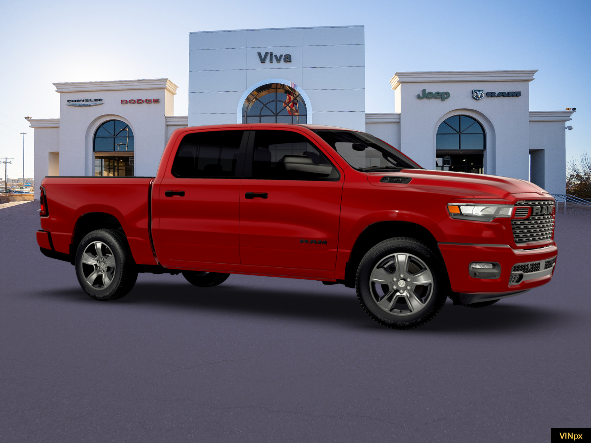 New 2026 Molten Red Pearl-Coat Exterior Paint RAM  image 22
