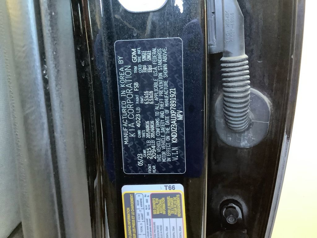 Used 2023 Black Kia LX image 20