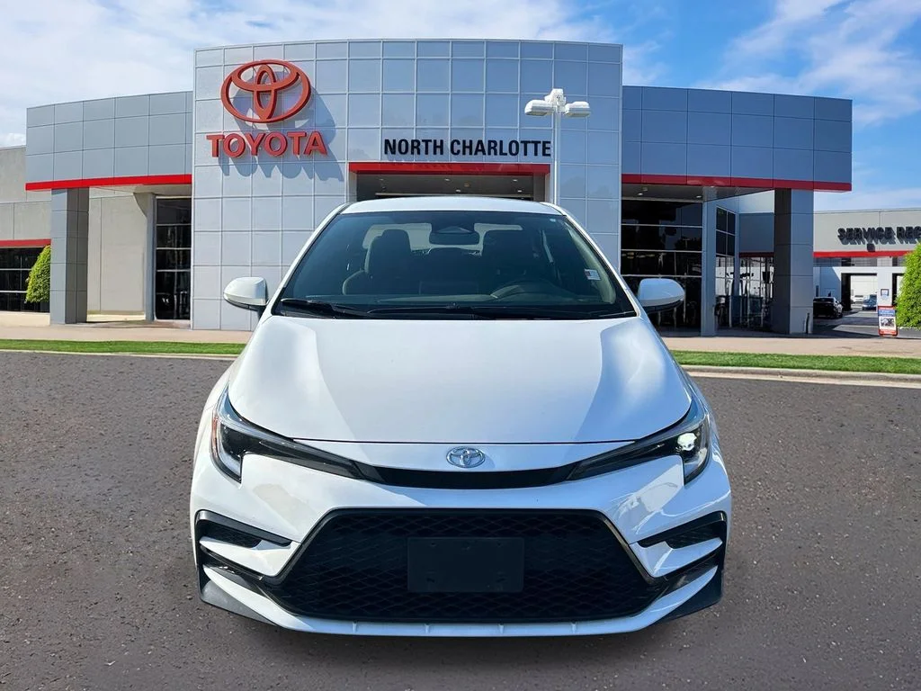 Used 2024 White Toyota SE image 3