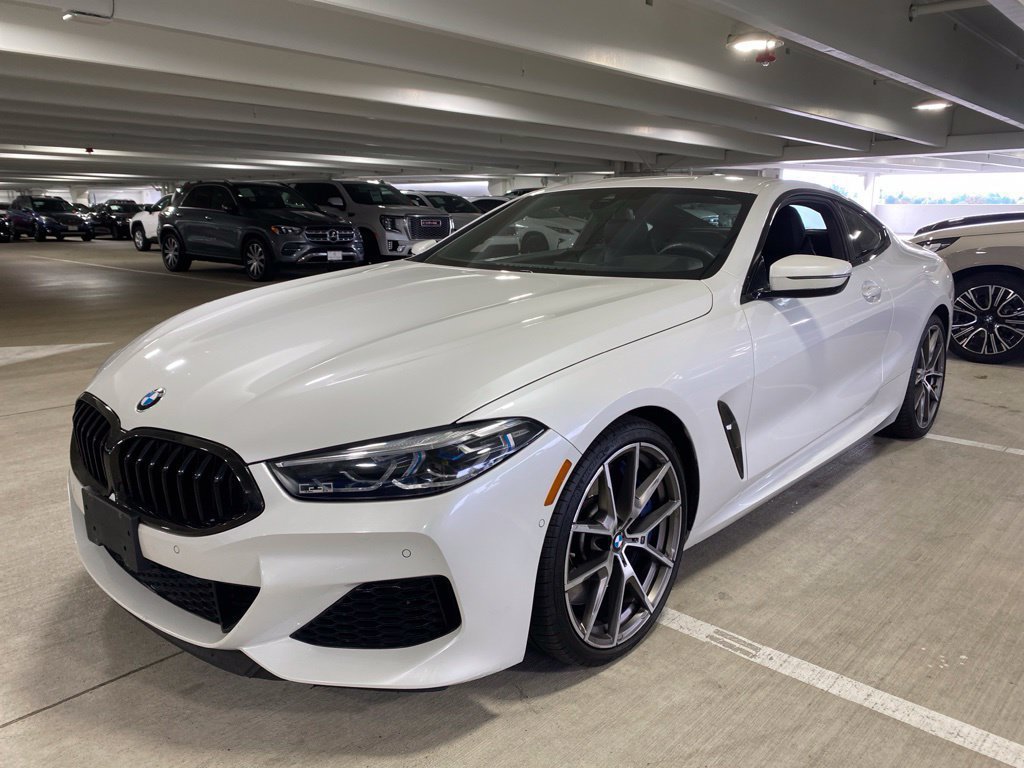 Used 2019 Mineral White Metallic BMW M850i xDrive image 1