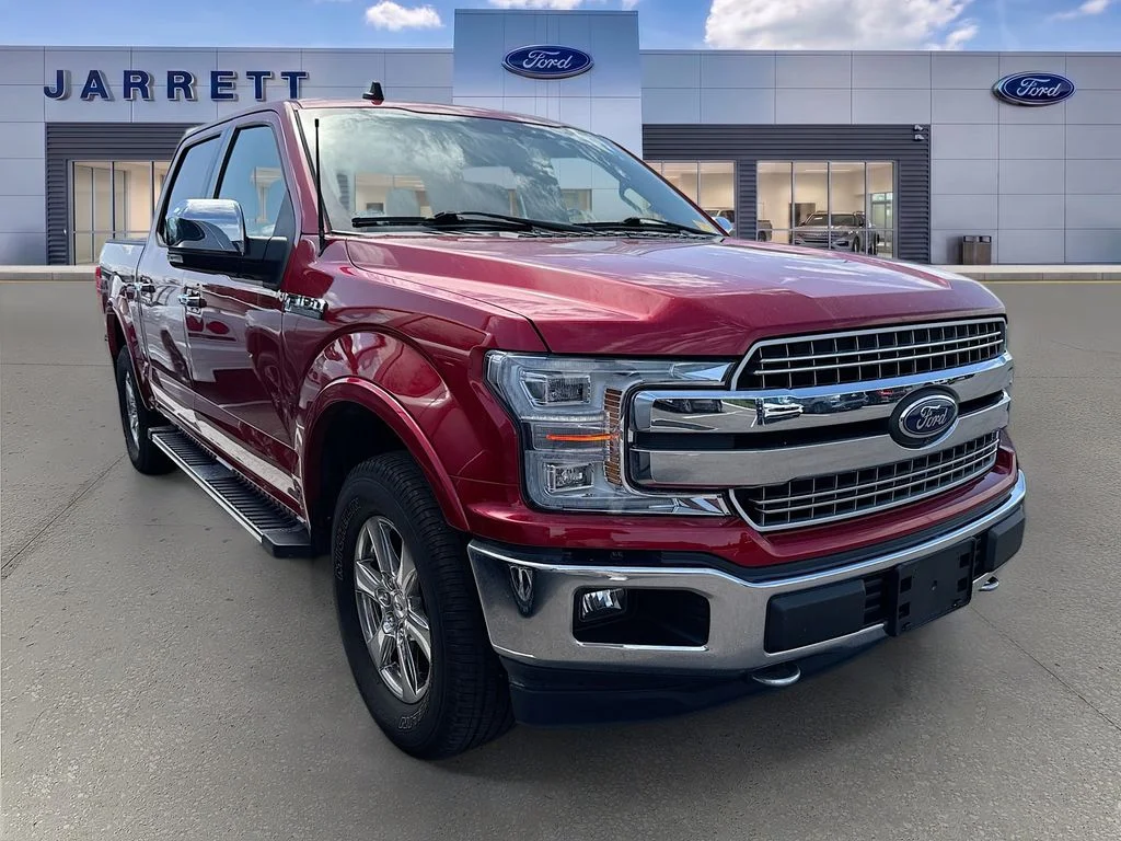 Used 2020 Red Ford Lariat image 1