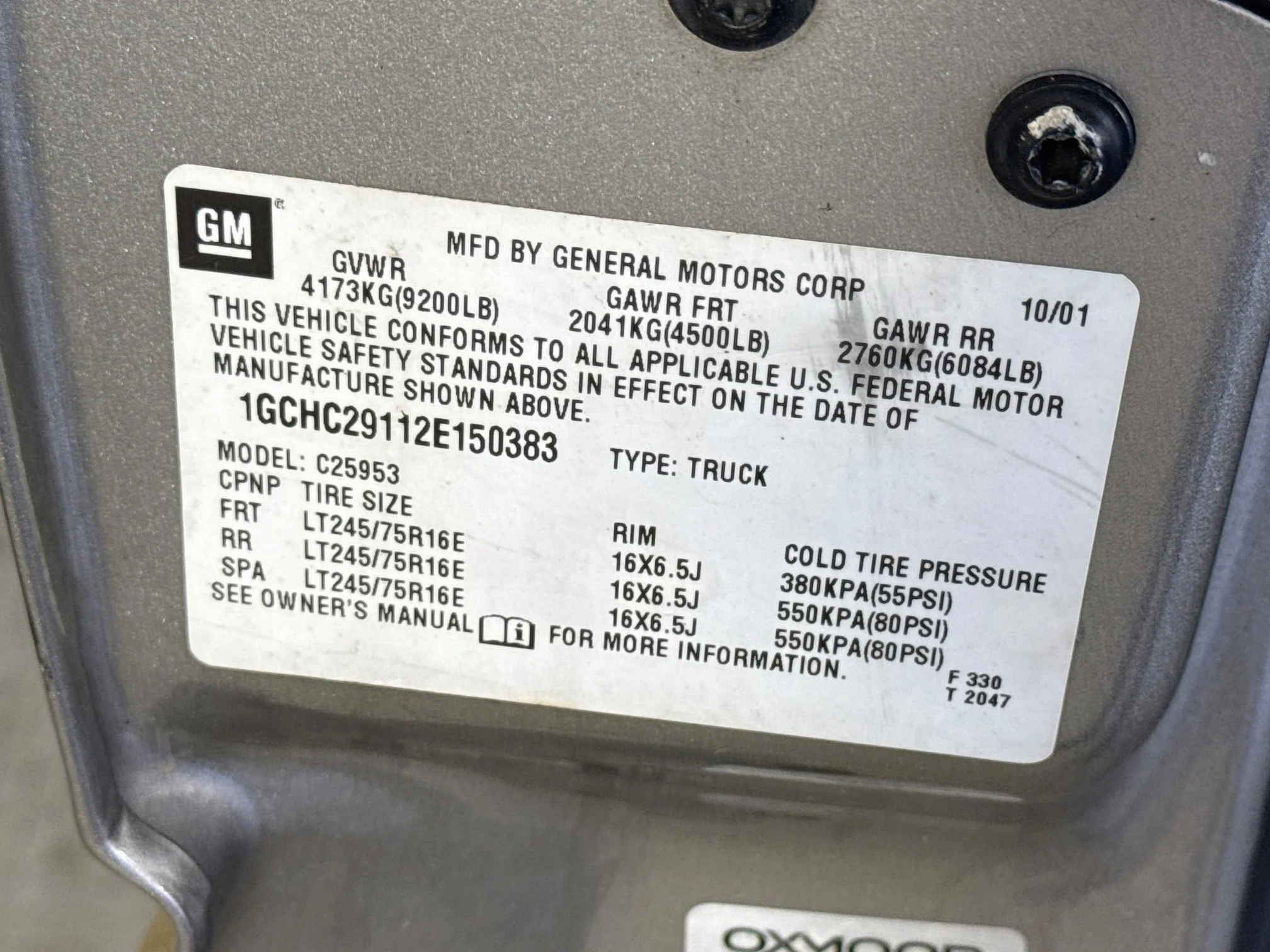 Used 2002 Light Pewter Metallic Chevrolet LS image 28