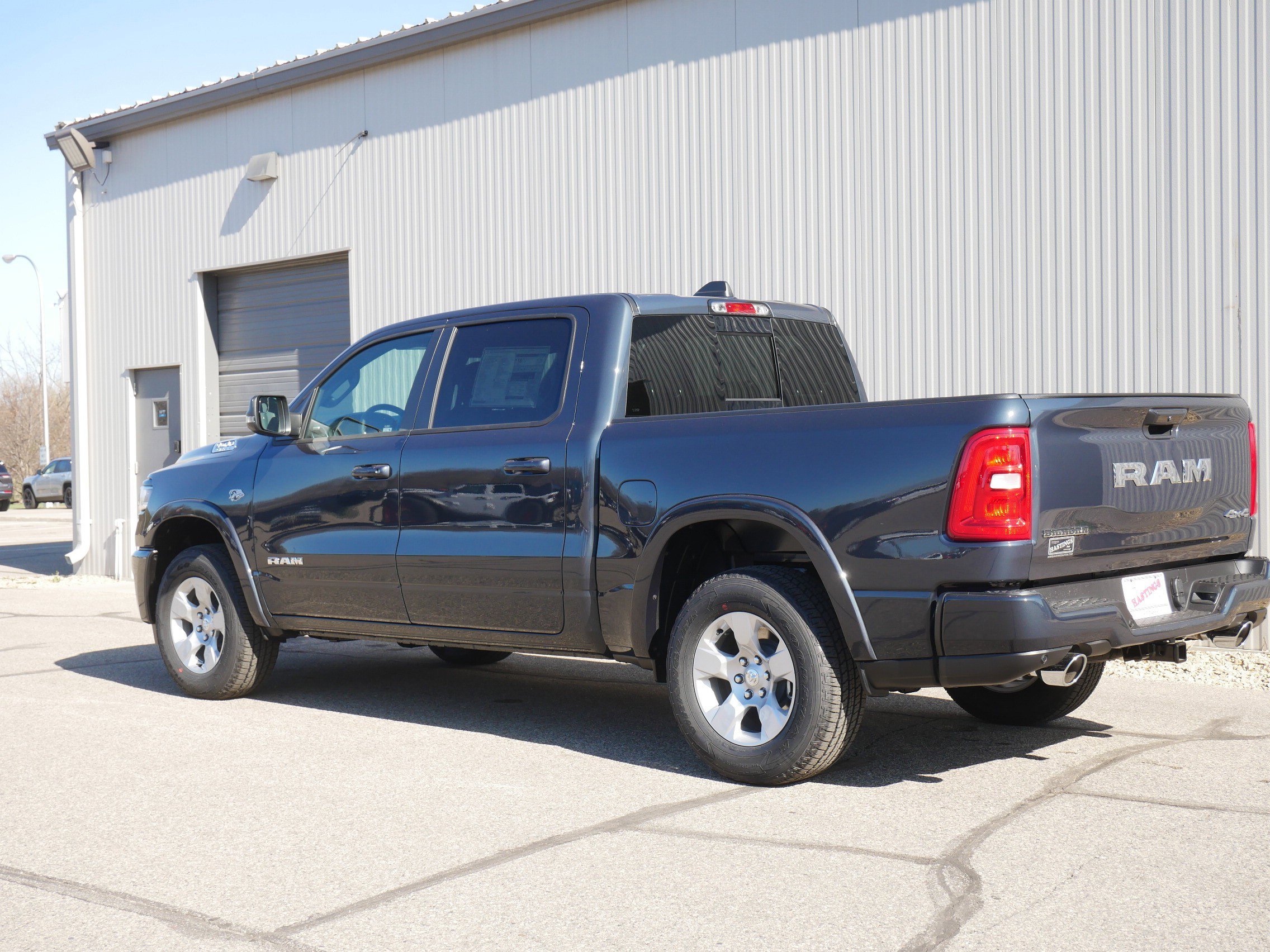 New 2026 Forged Blue Metallic Exterior Paint RAM Big Horn image 3