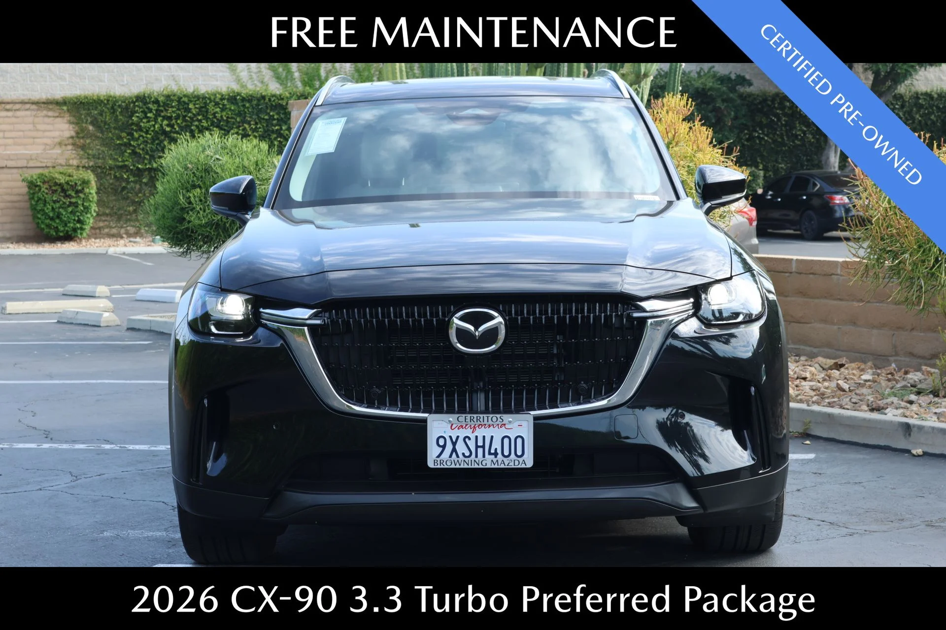 Certified Used 2026 Black Mazda 3.3 Turbo Preferred image 3