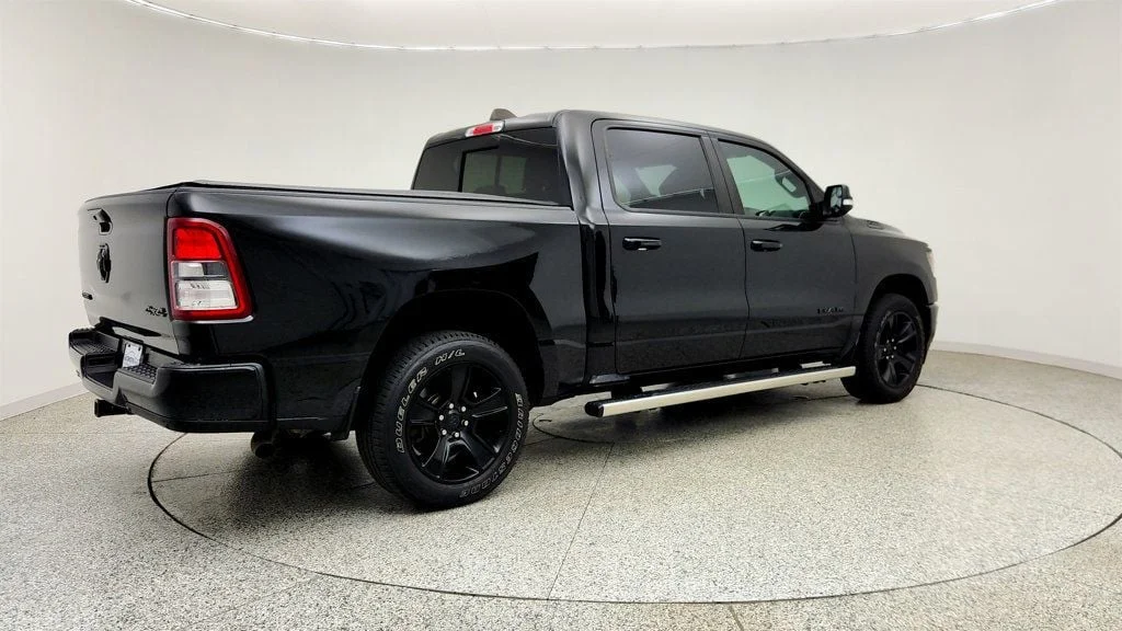 Used 2020 Diamond Black Crystal Pearlcoat Ram Big Horn 4x4 Crew Cab 5