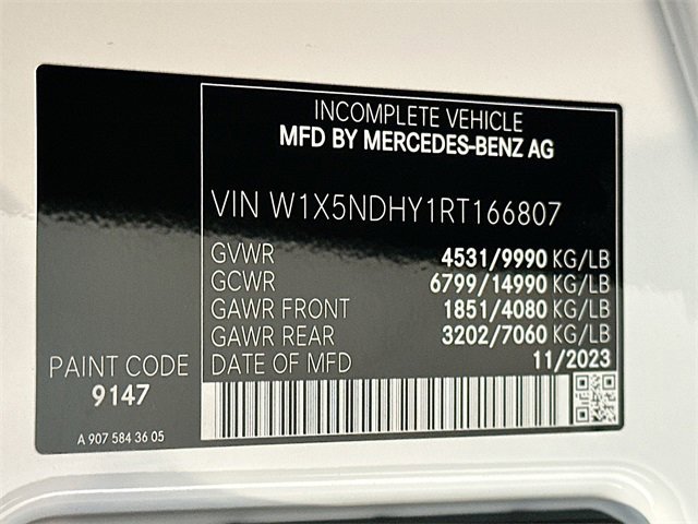 2024 Mercedes-Benz Sprinter Cargo Van Base - Photo 67