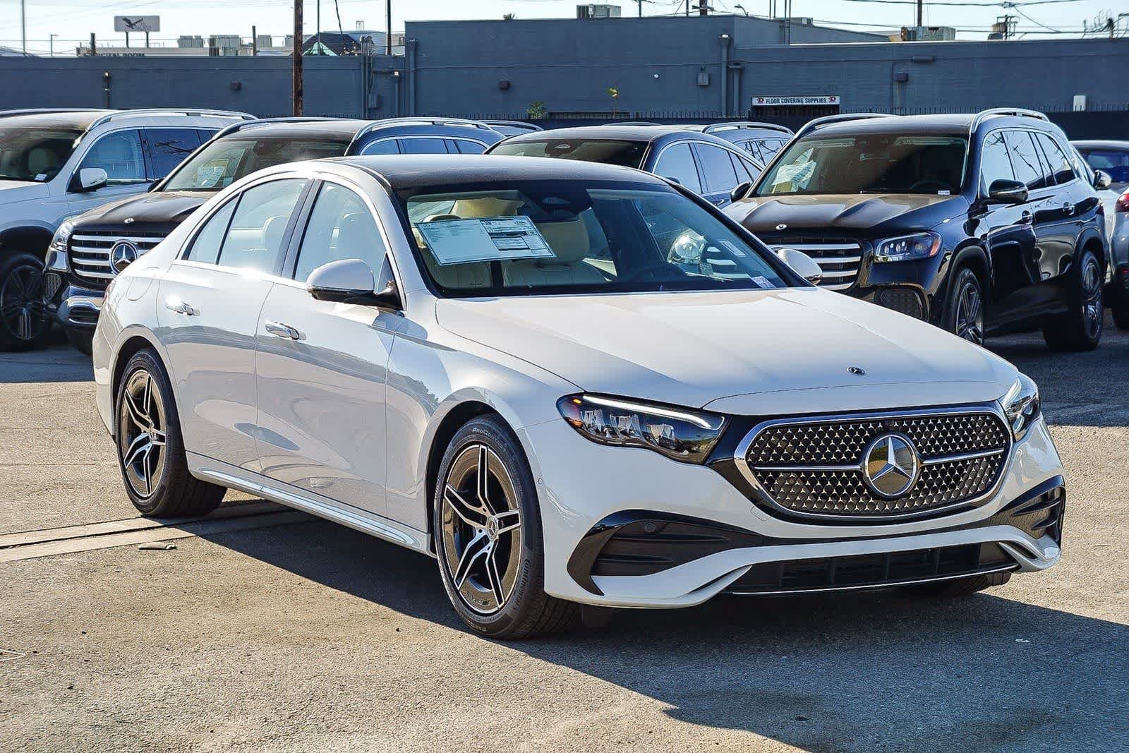 New 2026 Polar White Mercedes-Benz E 350 image 3