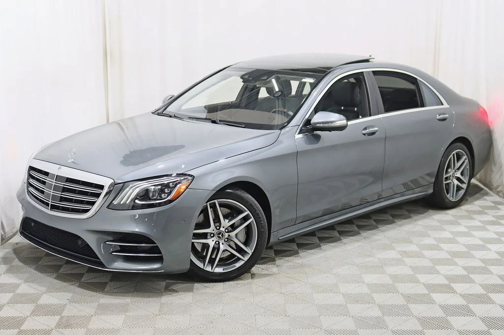 Used 2019 Gray Mercedes-Benz S 560 image 8