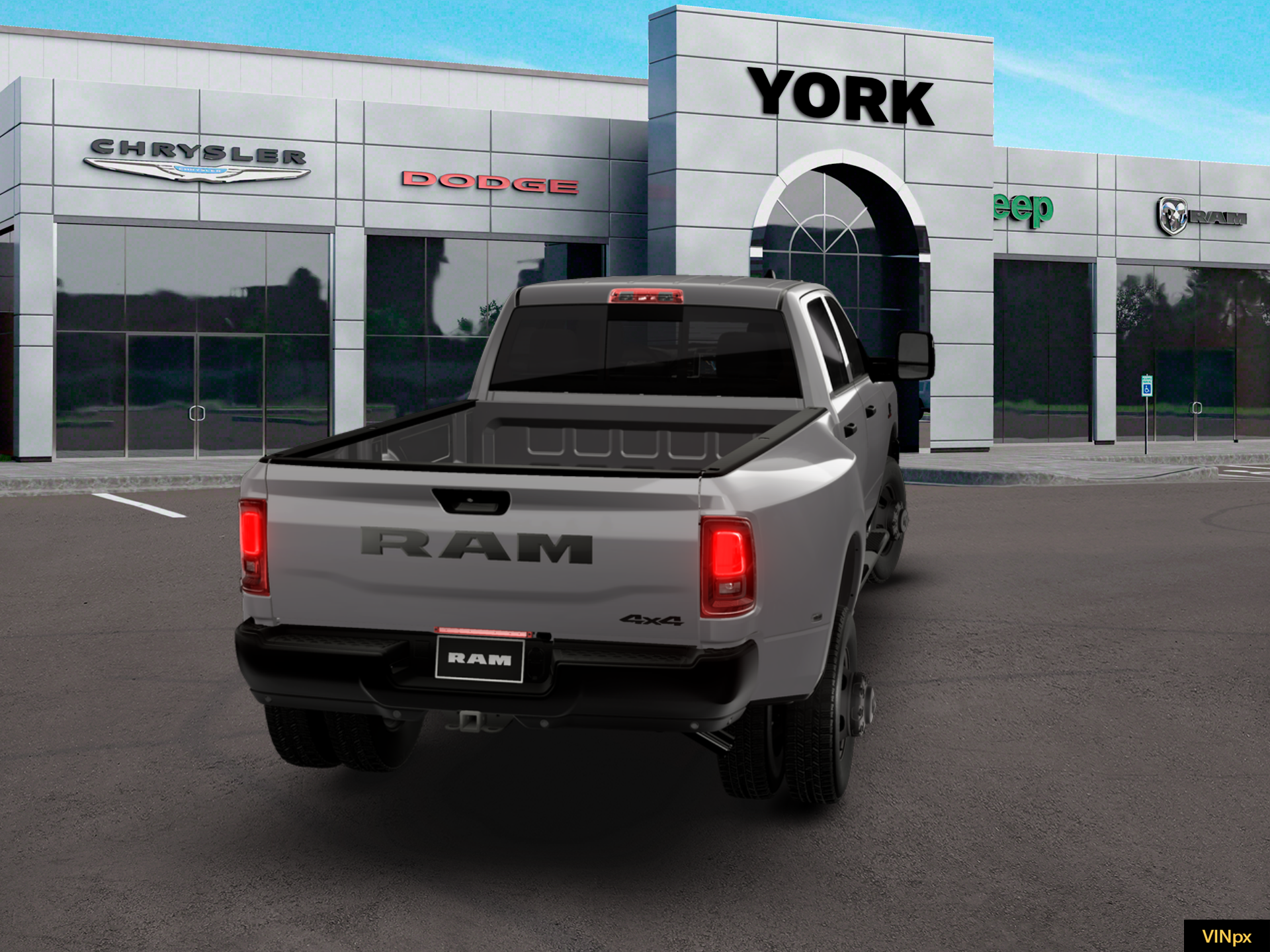 New 2026 Ceramic Gray Clear-Coat Exterior Paint RAM Tradesman image 12