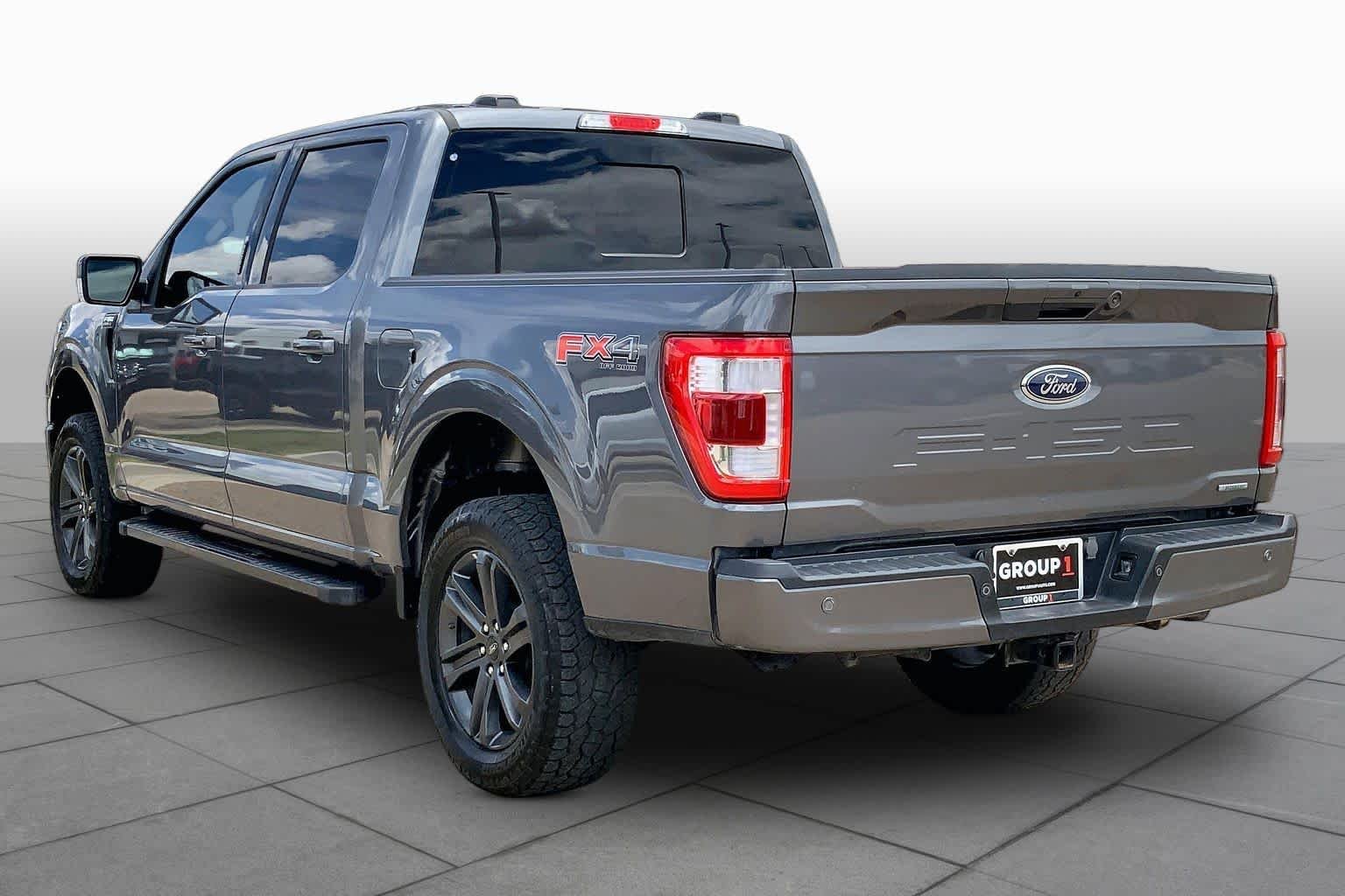 Used 2023 Carbonized Gray Metallic Ford LARIAT image 12