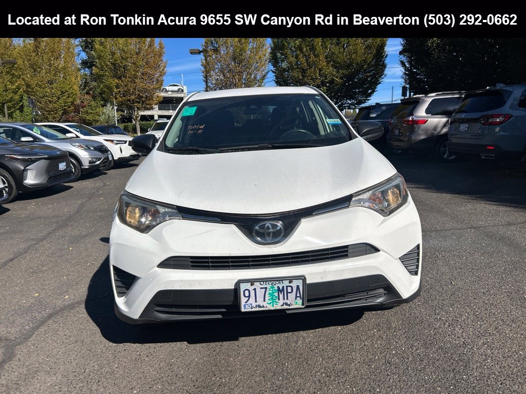Used 2018 Super White Toyota LE image 8
