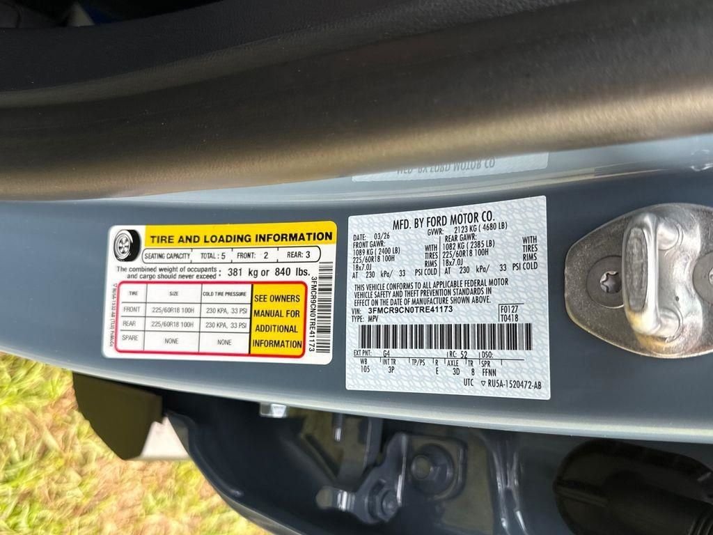 New 2026 Azure Gray Metallic Tri-Coat Ford Outer Banks® image 55