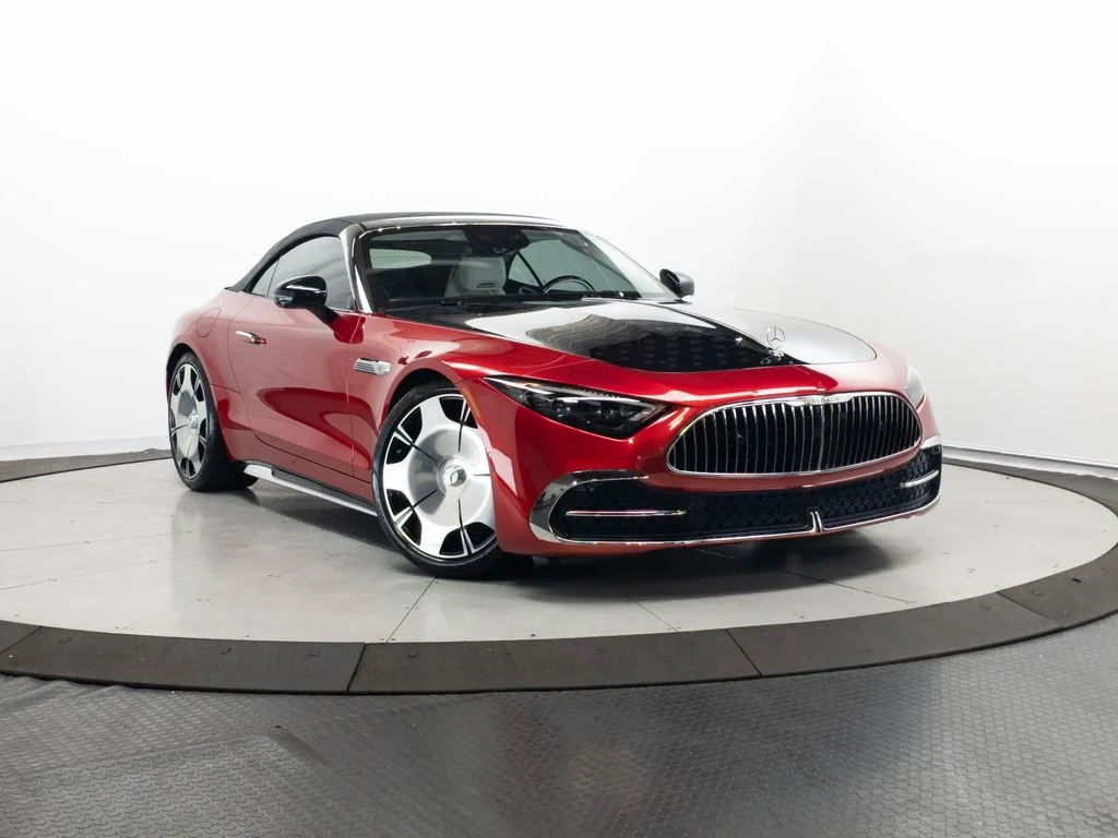 Certified Used 2026 MANUFAKTUR Garnet Red Metallic (Red Ambiance) Mercedes-Benz Maybach SL 680 image 1