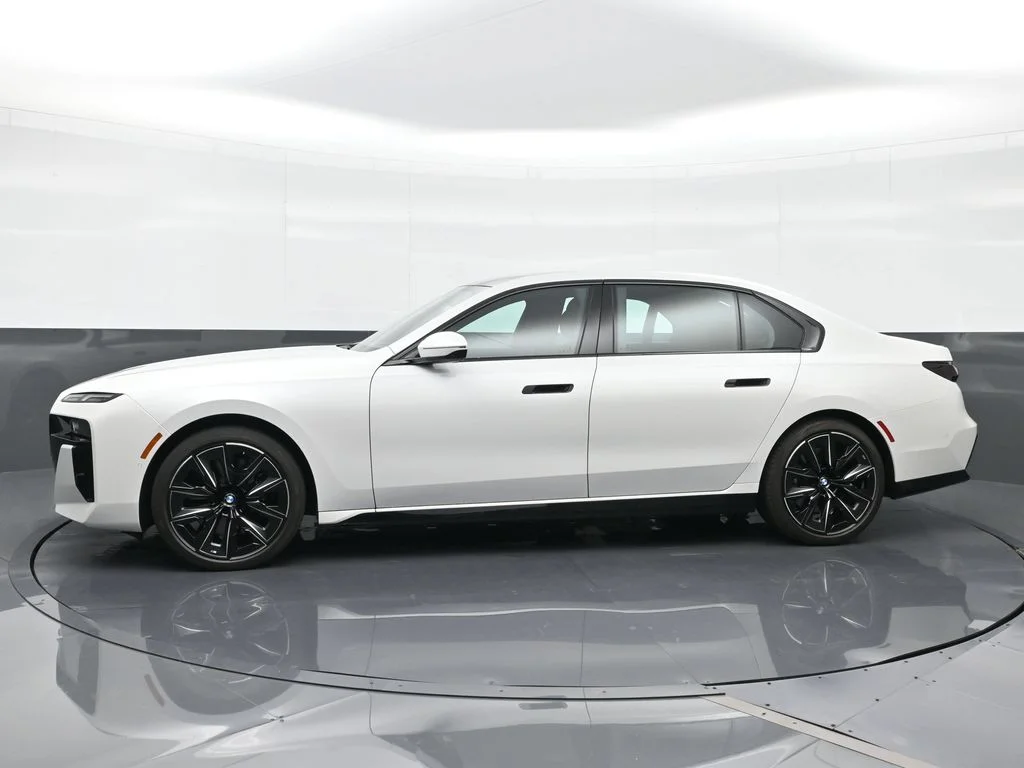 Certified Used 2023 Mineral White Metallic BMW 740i image 3