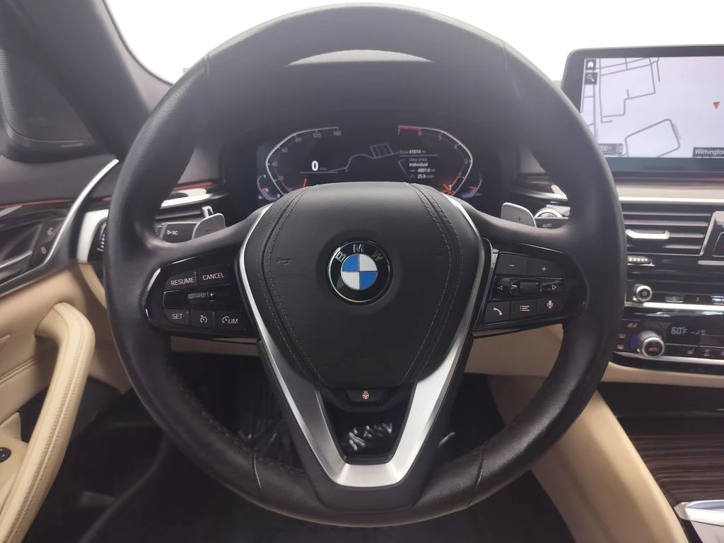 Certified Used 2023 Red BMW 530i image 12