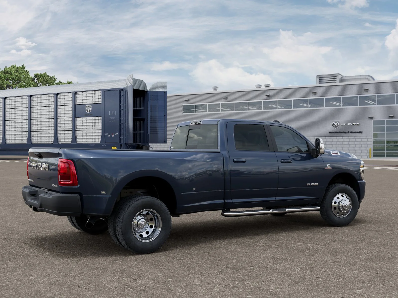 New 2026 Forged Blue Metallic Exterior Paint RAM Laramie image 30