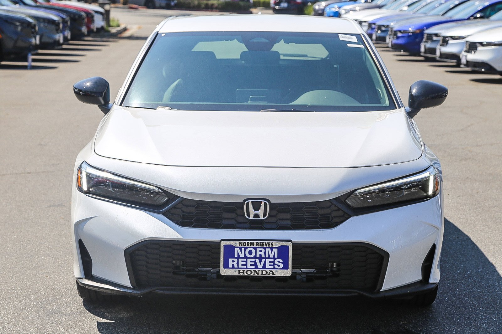 New 2026 Platinum White Pearl Honda Sport CVT image 2