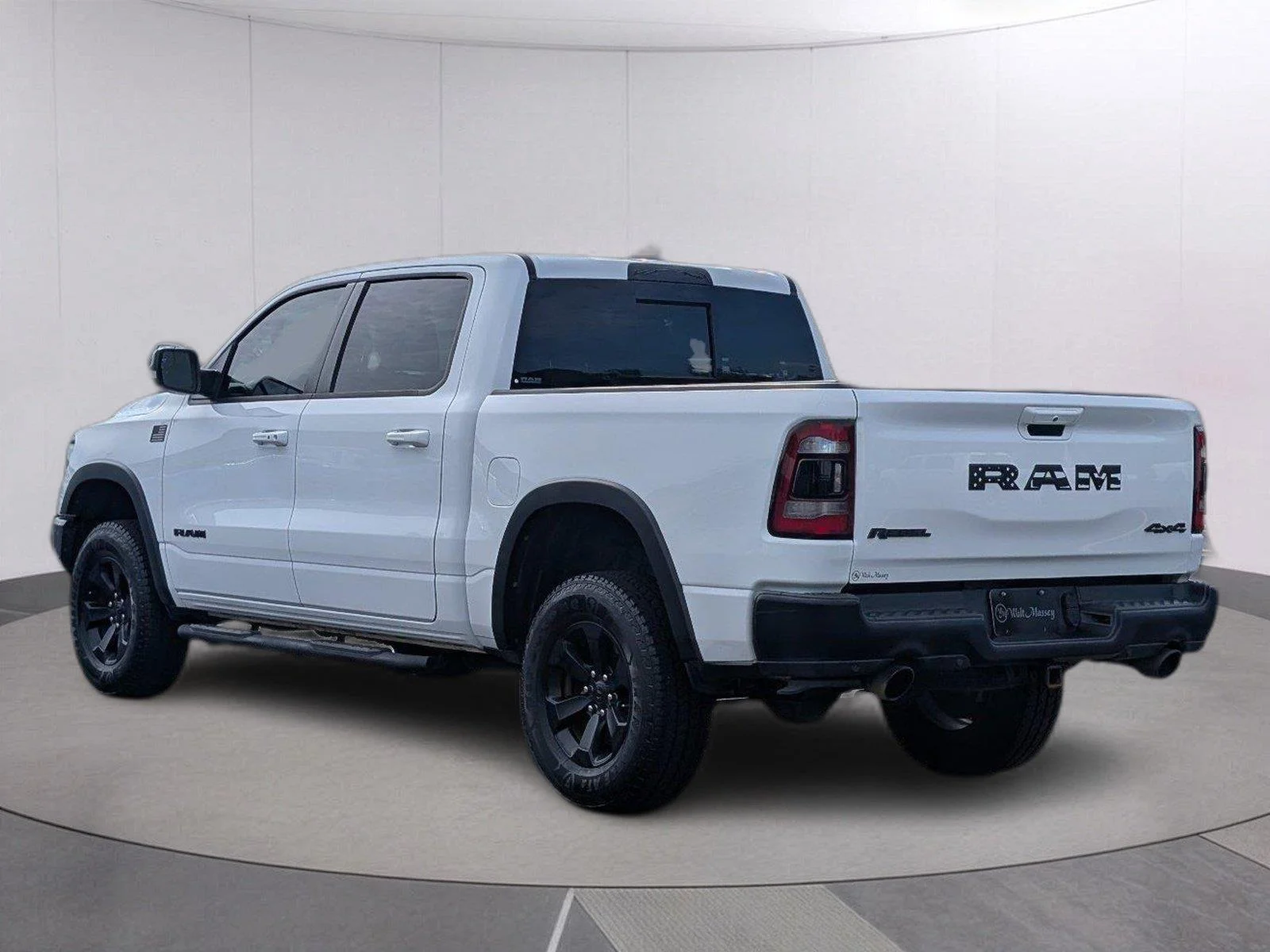 Used 2021 Bright White Clearcoat Ram Rebel image 3
