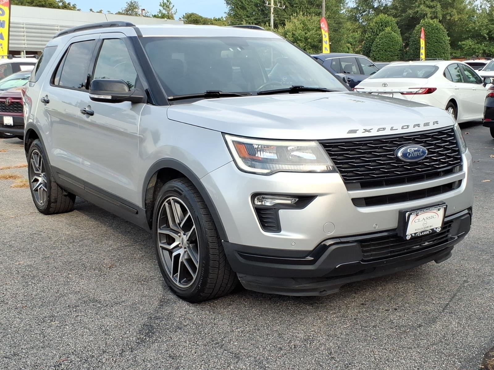 Used 2019 Ingot Silver Metallic Ford Sport image 5