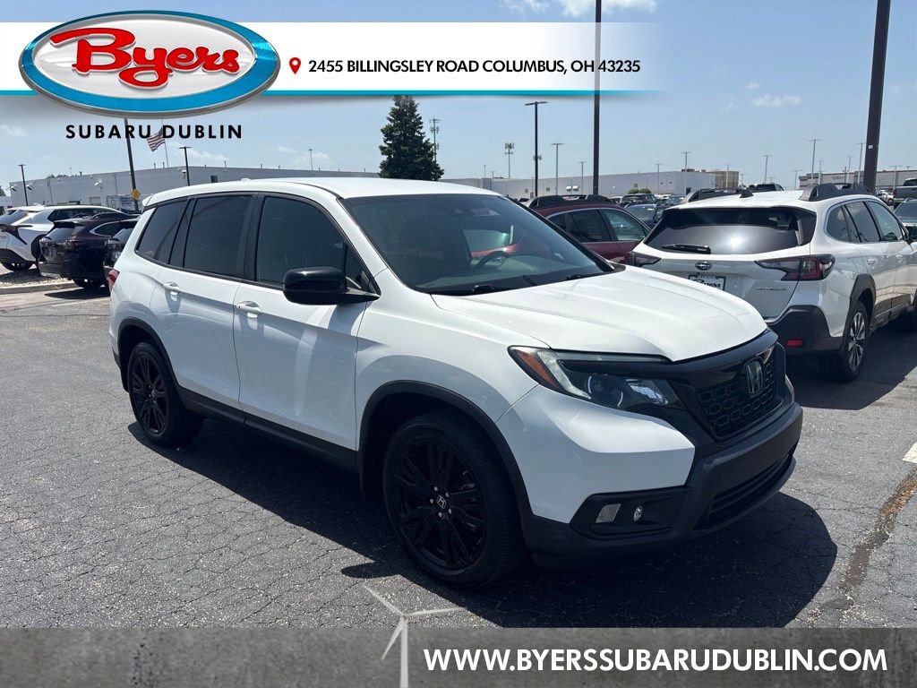 Used 2020 White Honda Sport image 1