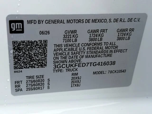 New 2026 Summit White Chevrolet LT Trail Boss image 11