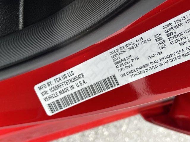 New 2026 Molten Red Pearl-Coat Exterior Paint RAM BIG HORN image 36