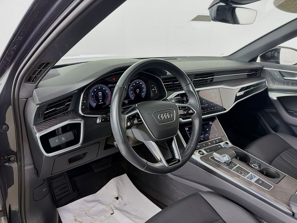 Used 2024 Manhattan Gray Metallic Audi Premium image 9