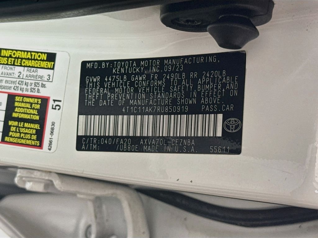 Used 2024 Ice Cap Toyota LE image 29