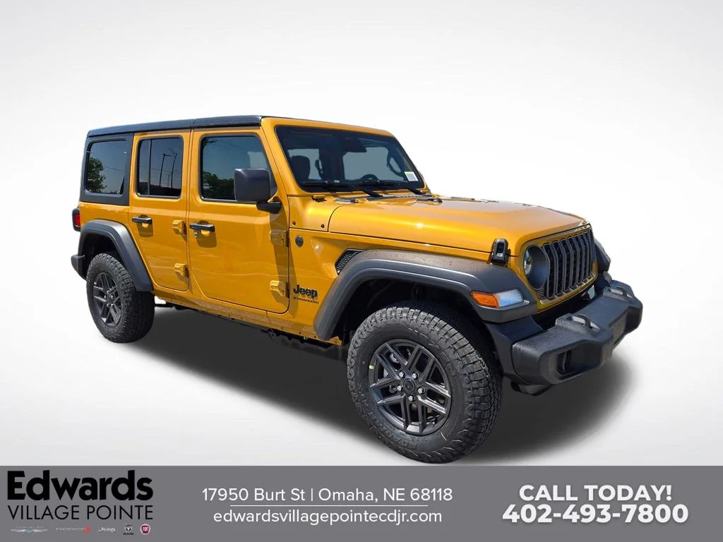 New 2026 Yellow Jeep Sport S image 1