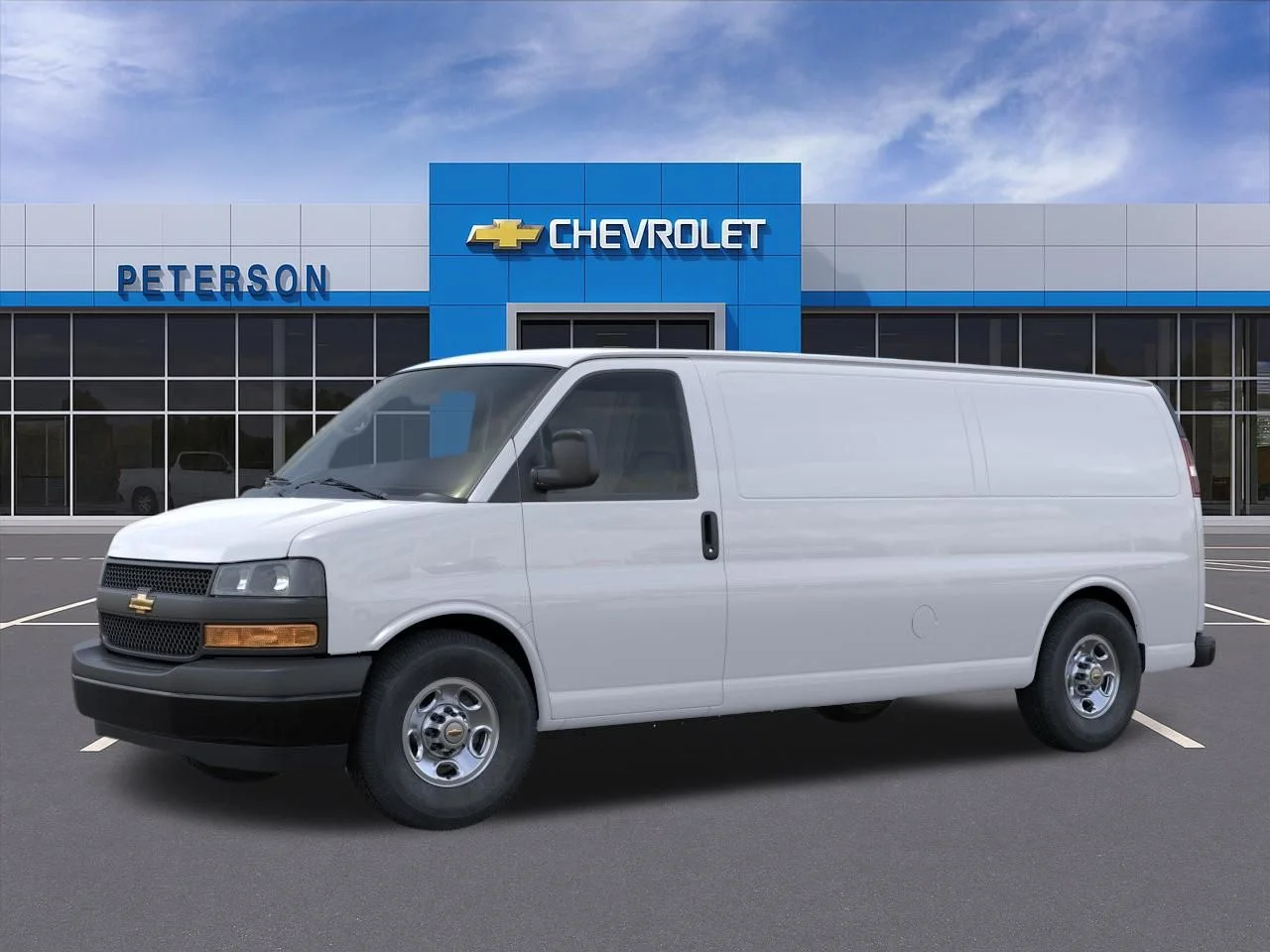 New 2026 White Chevrolet Work Van image 7