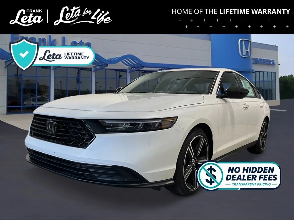 New 2026 Platinum White Honda Sport image 1