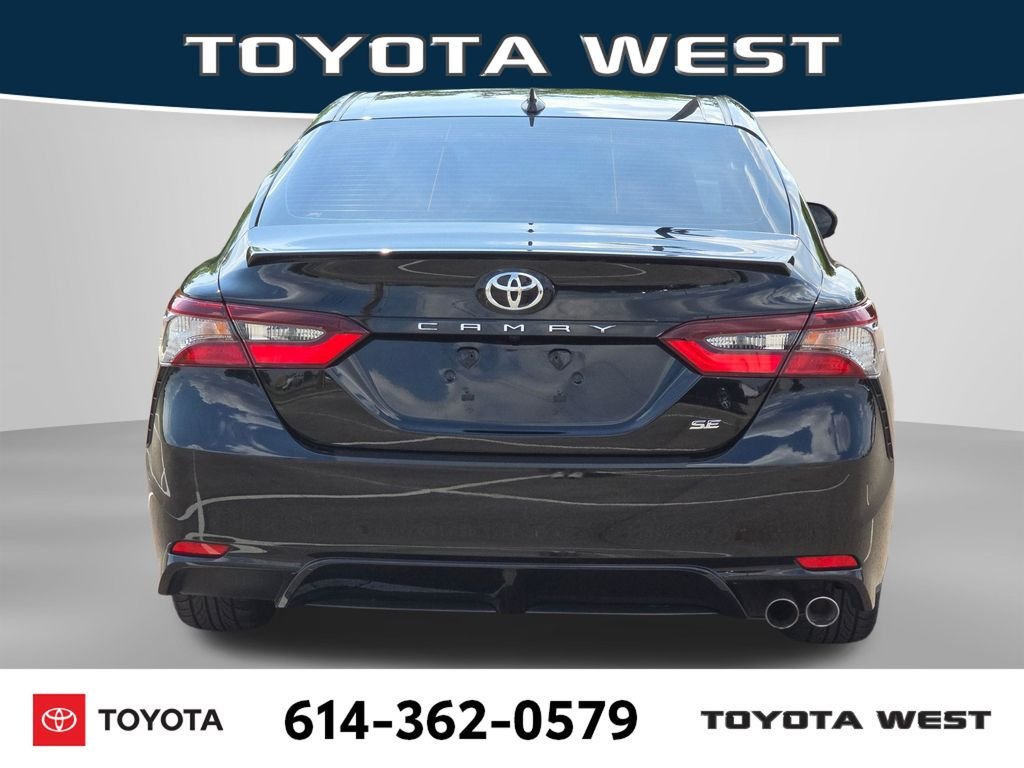 Used 2021 Black Toyota SE image 9