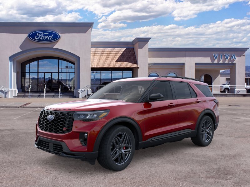 New 2026 Rapid Red Metallic Tinted Clearcoat Ford ST image 1