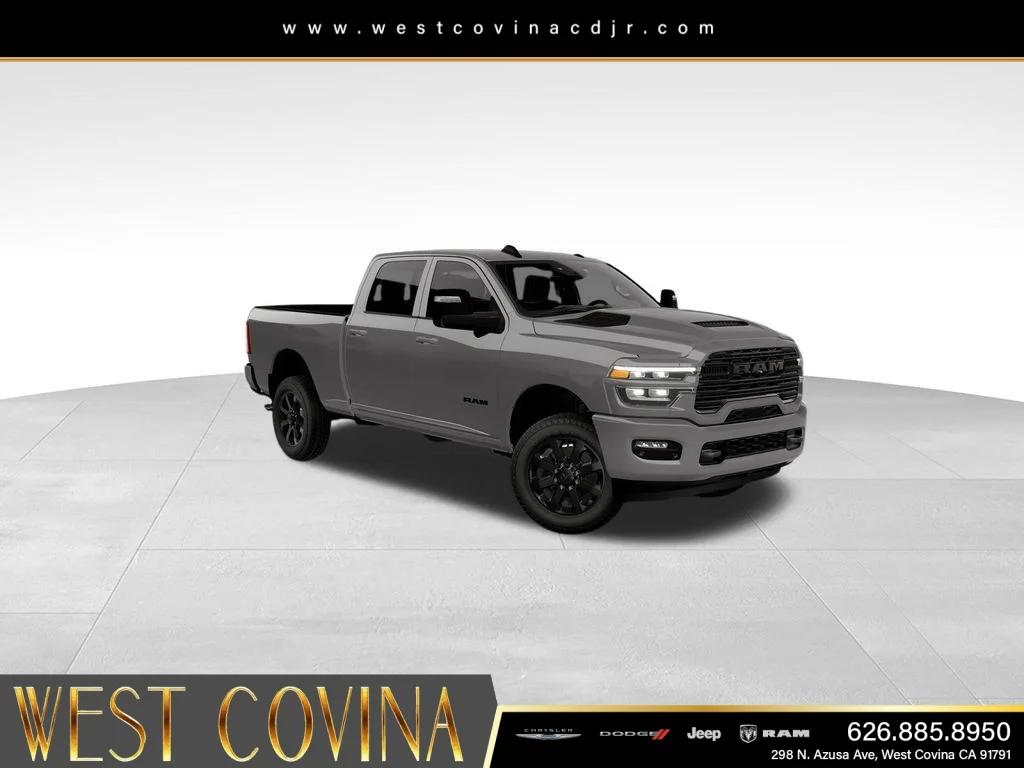 New 2026 Ceramic Gray Clear-Coat Exterior Paint RAM Laramie image 11
