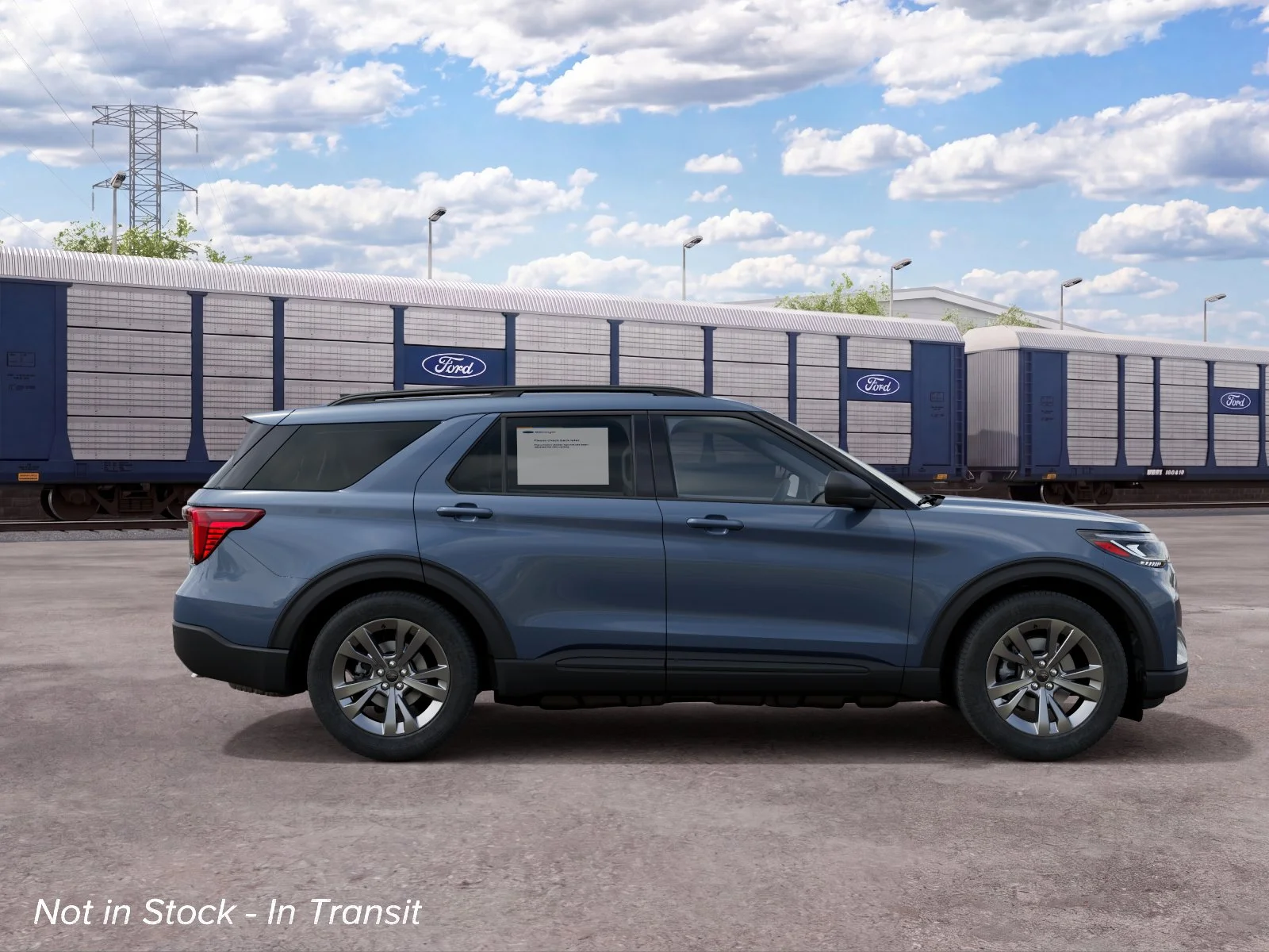 New 2027 Vapor Blue Metallic Ford Active image 5
