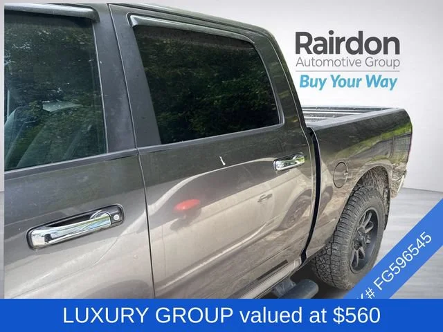 Used 2015 Granite Crystal Metallic Clearcoat Ram Big Horn image 4