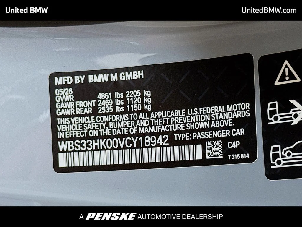 New 2027 Brooklyn Grey Metallic BMW Competition image 15