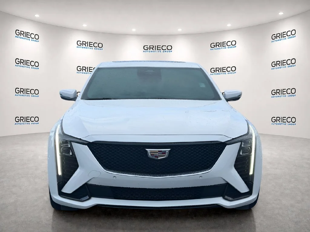 Used 2025 Summit White Cadillac Sport image 2