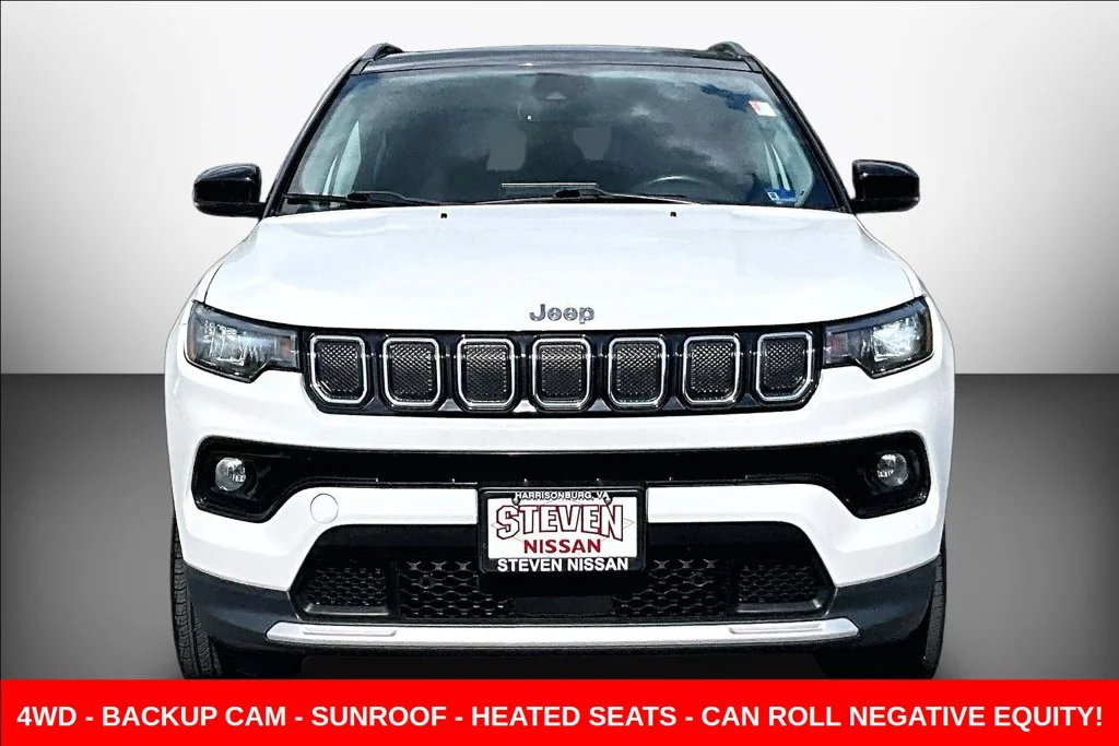 Used 2022 White Jeep Limited image 2
