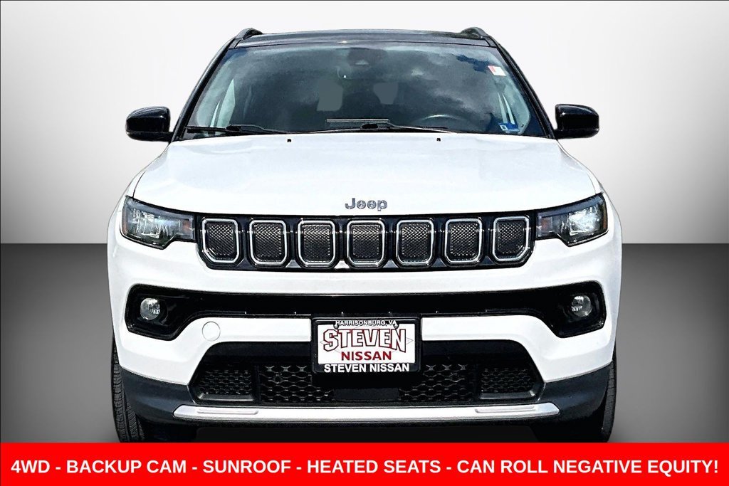 Used 2022 White Jeep Limited image 2
