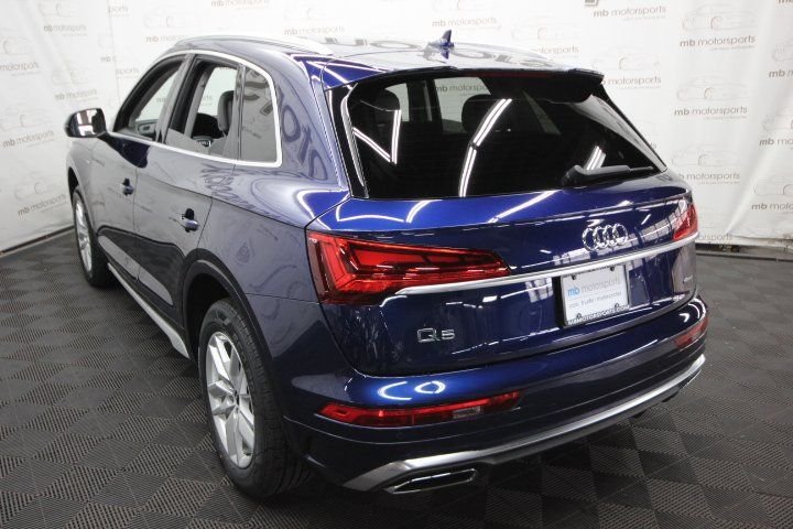 Used 2022 Blue Audi 45 S line Premium image 4